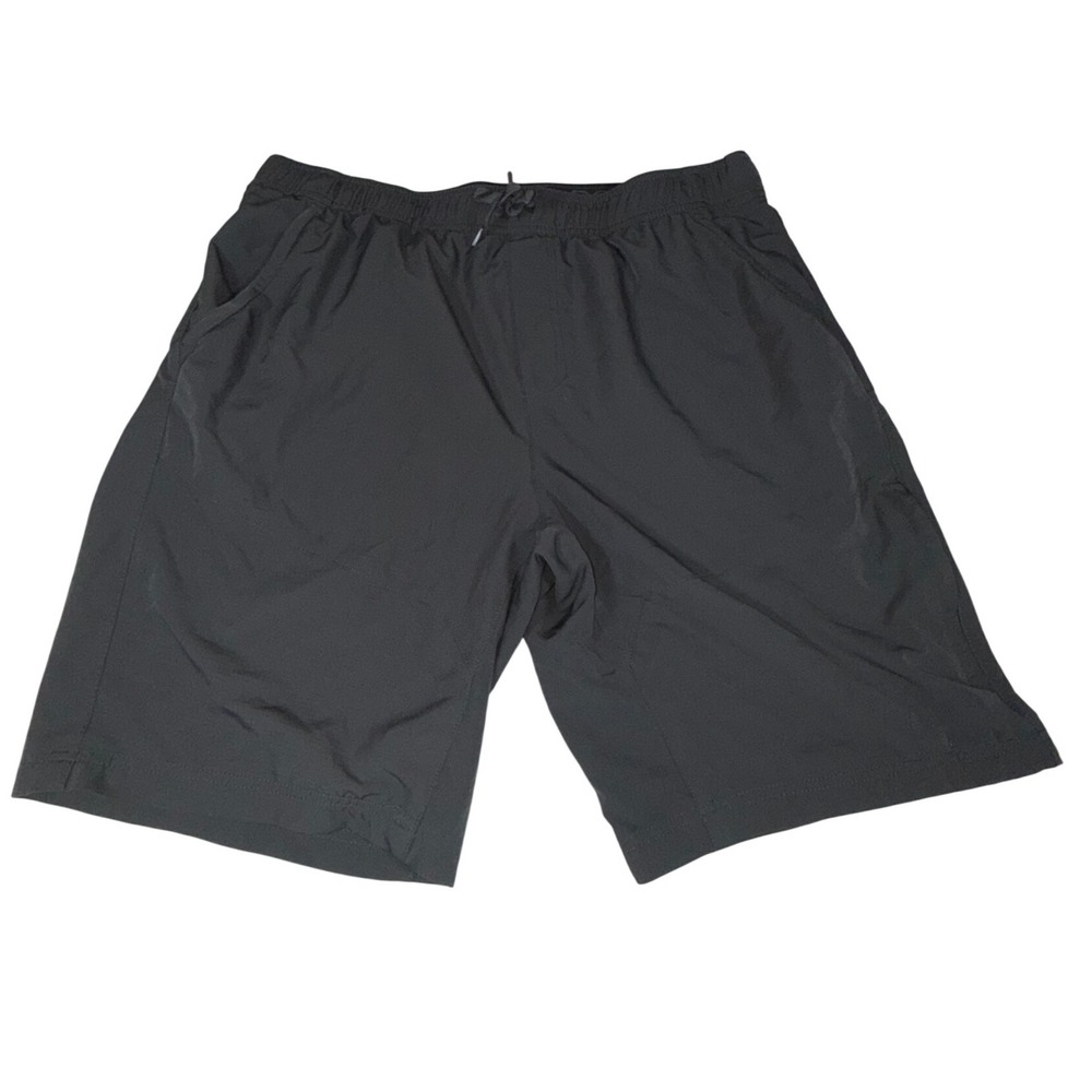 Gerry Mens Active Shorts XL Dark Gray Hiking Outdoor Stretch Zipper Pockets